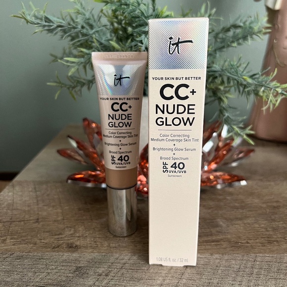 NWT IT Cosmetics CC + Nude Glow Lightweight Foundation - Picture 5 of 6